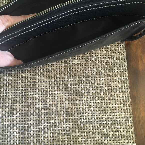 Nordstrom Leather Clutch - Picture 7 of 9